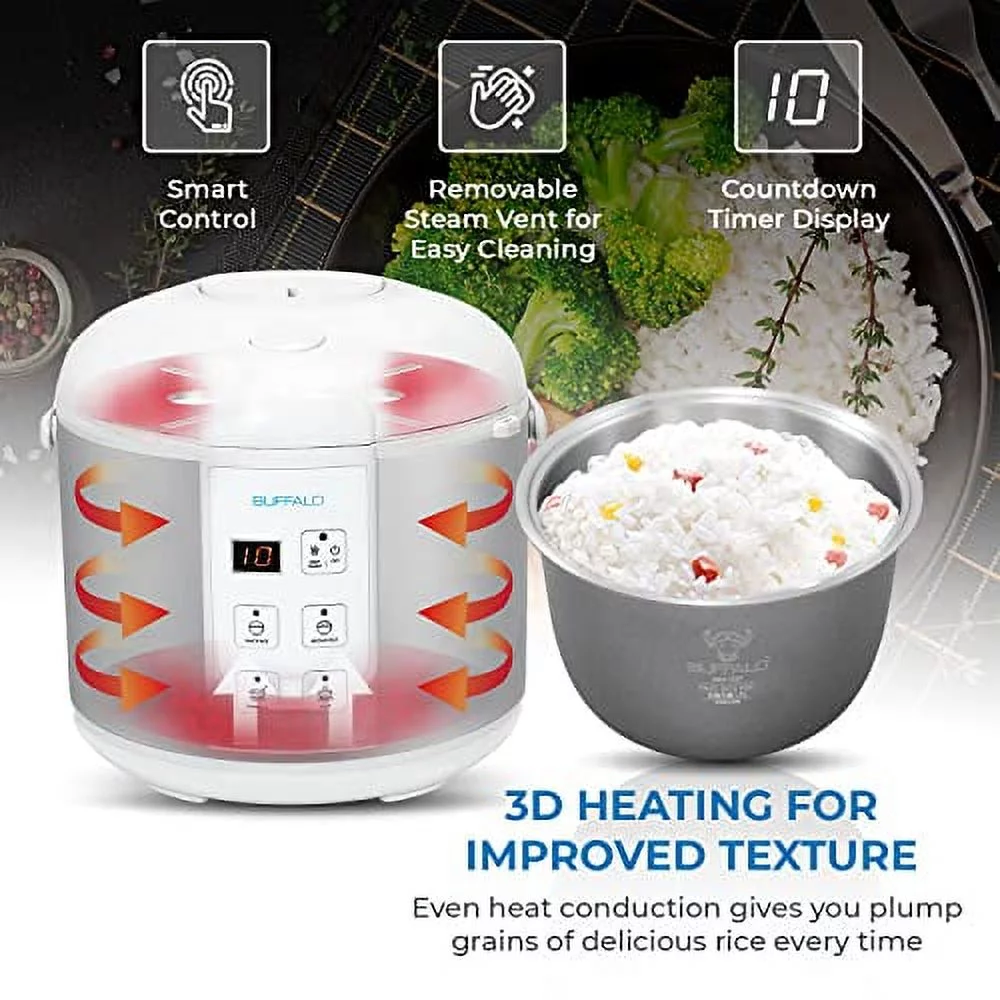New Buffalo Classic Rice Cooker (5 cups)
