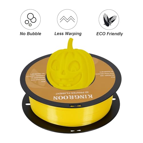 Kingroon PLA 3D Printer Filament, 12Rolls, Dimensional Accuracy +/- 0.03 mm, 12kg Spool(26.4lbs)