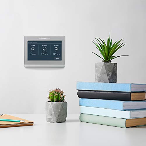 Honeywell Home RTH9585WF Wi-Fi Smart Color Thermostat, 7 Day Programmable, Touch Screen, Energy Star, Alexa Ready, C-Wire Required
