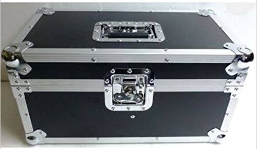 7x22 Dbl Row Record Box ATA Flight Case Holds 200-plus Vinyl Records (Stackable).