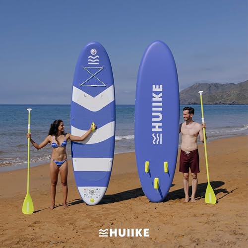 Inflatable Paddle Board for Adults with Accessories Included, Oar, Fins, Pump. Stand Up Paddleboard Great Stability and Resistance. 10’ x 33" x 5.9"