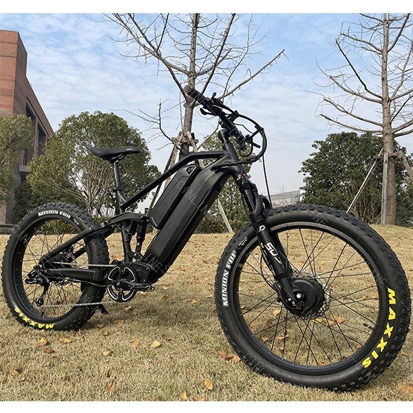 Bike electric bicycle 48V 1500w Electric Mountain Bikes for Adults Fat Tire dual battery 26x4.0''