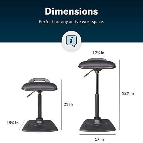 Varidesk VARIChair Pro Adjustable Standing Desk Chair