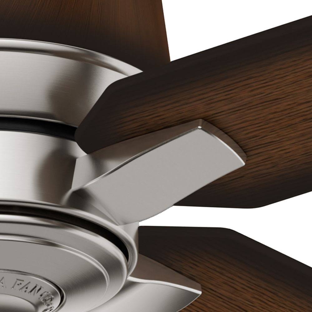 Casablanca Aris 54x22 Ceiling Fan - Brushed Nickel - Mayse Blades