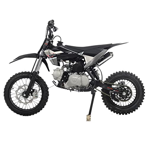 X-PRO X29 110cc Dirt Bike with Automatic Transmission, Electric Start,14"/12" Tires! Assembled and Tested! (Black)