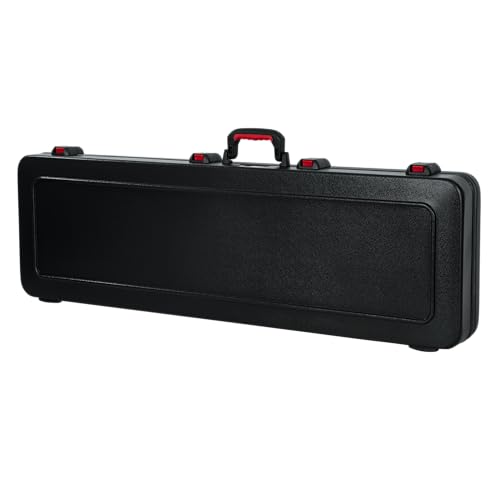 Gator Cases Molded Flight Case for Strat/Tele Style Electric Guitars with TSA Approved Locking Latch, (GTSA-GTRELEC)