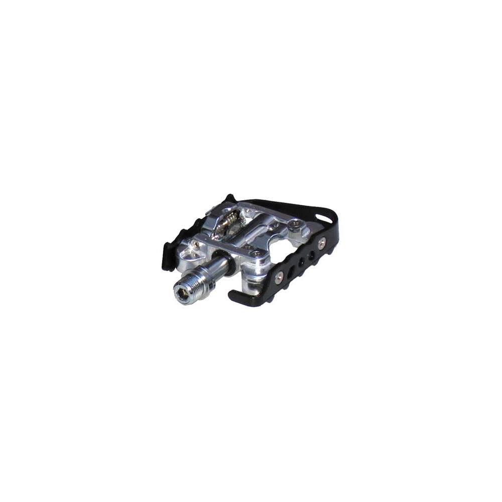 Genetic Chimera Clipless/cage Pedals, Black/Silver - Megean