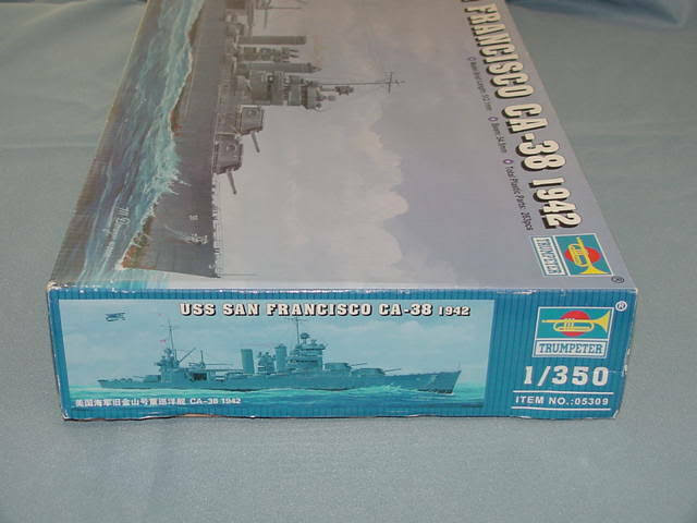 Trumpeter 1/350 05309 USS San Francisco CA-38 1942