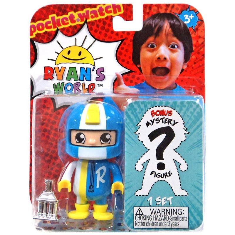 Ryan&s World Autocross Ryan u0026 Mystery Action Figure 2-Pack