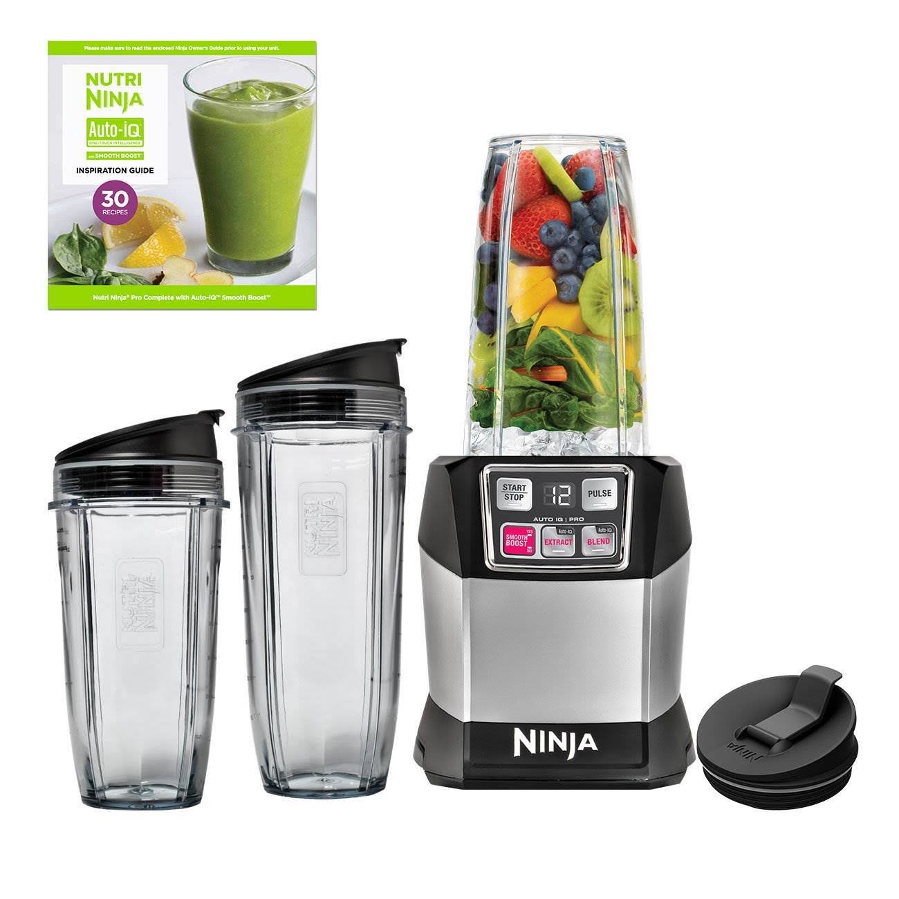 Nutri Ninja Auto IQ Pro Complete Personal Blender BL487T