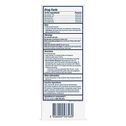 CeraVe AM Facial Moisturizing Lotion with SPF 30 | Oil-Free Face Moisturizer with SPF | Formulated with Hyaluronic Acid