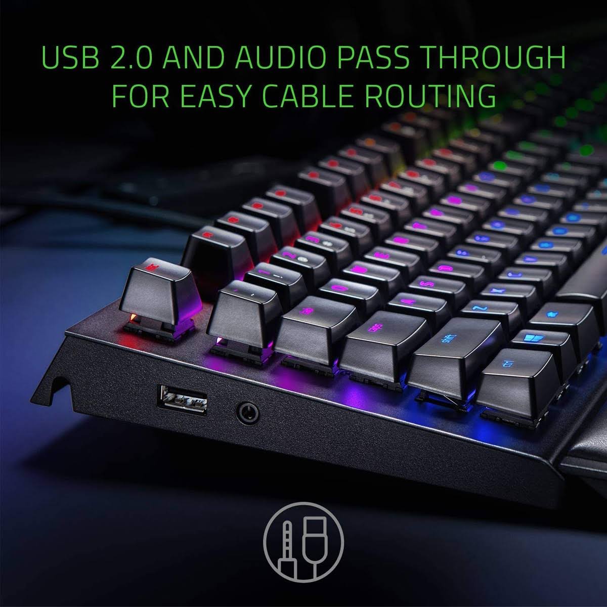 Razer BlackWidow Elite Mechanical Gaming Keyboard - Green Mechanical Switches