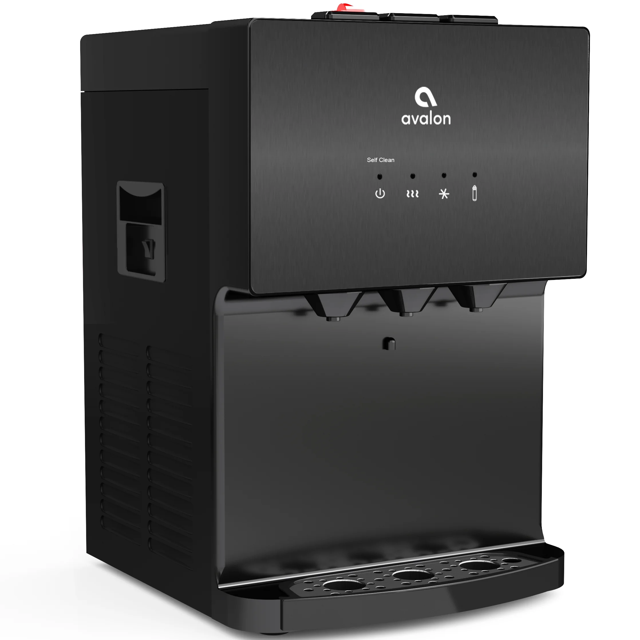 Avalon Premium 3 Temperature Self Cleaning Bottleless Countertop WaterDispenser - Black Stainless Steel