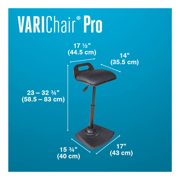 Varidesk VARIChair Pro Adjustable Standing Desk Chair