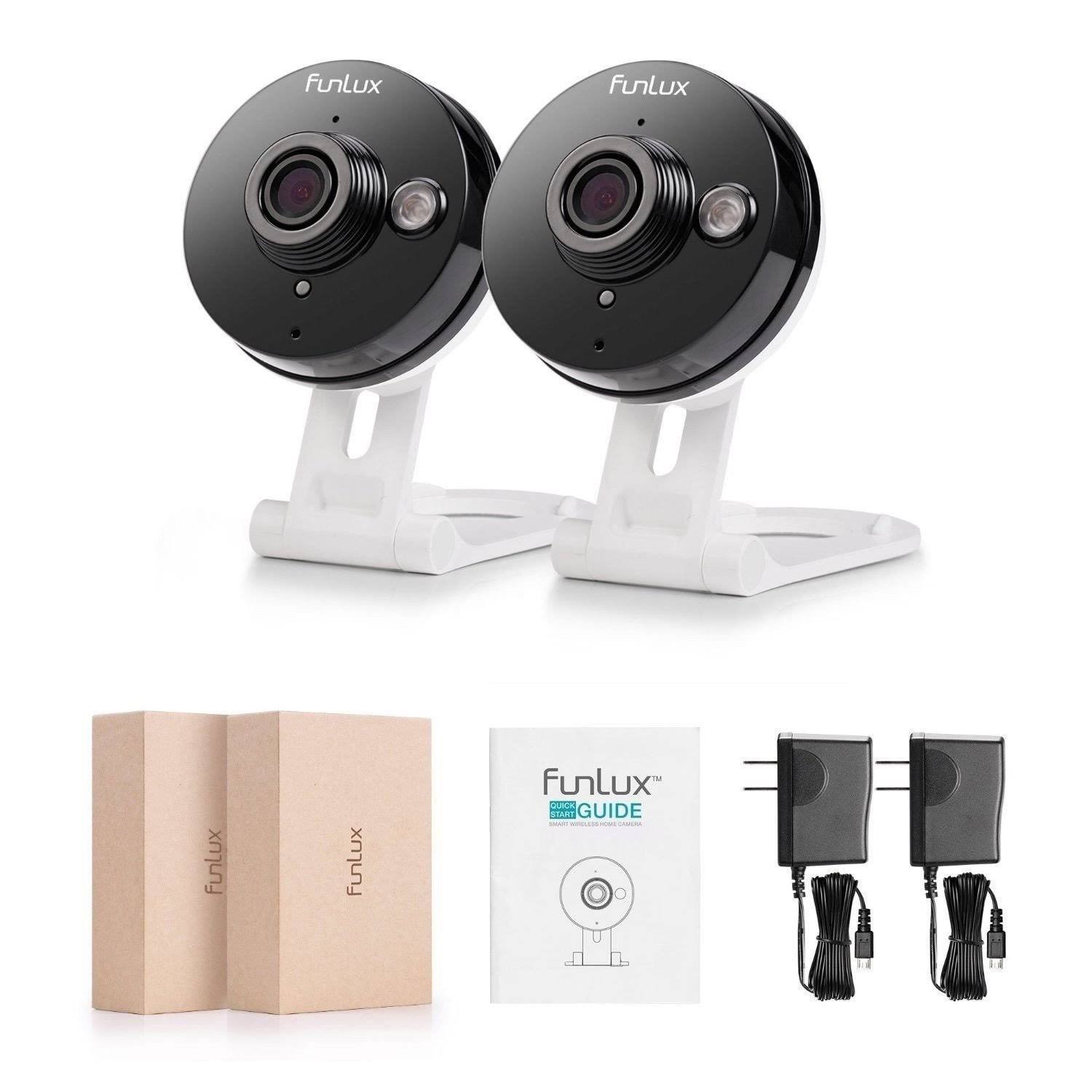 Funlux 720p HD Wireless Smart Home Day Night Security Surveillance Camera 2