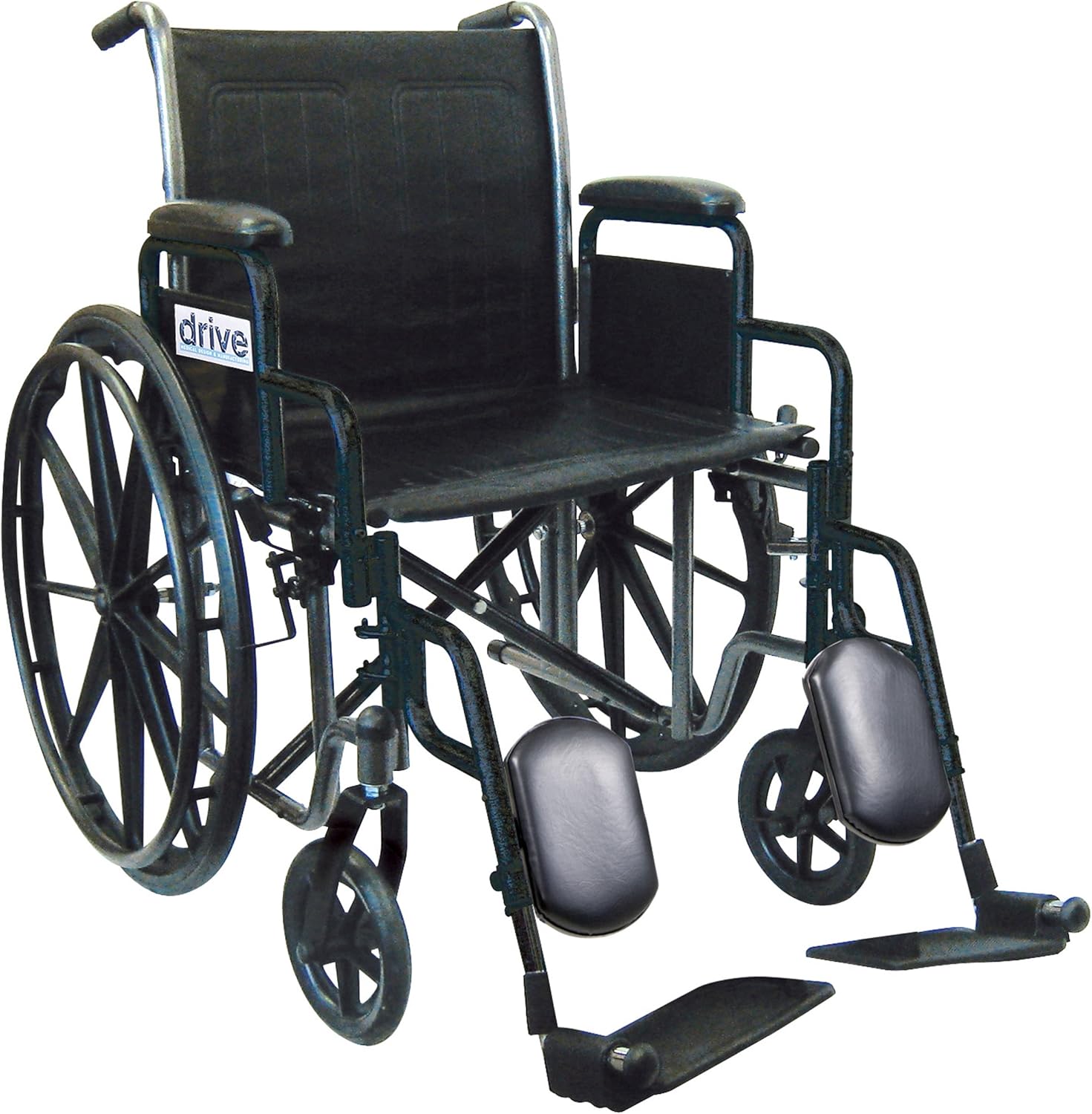 Drive Medical Wheelchair with Removable Desk Arms, Swing Away Footrest