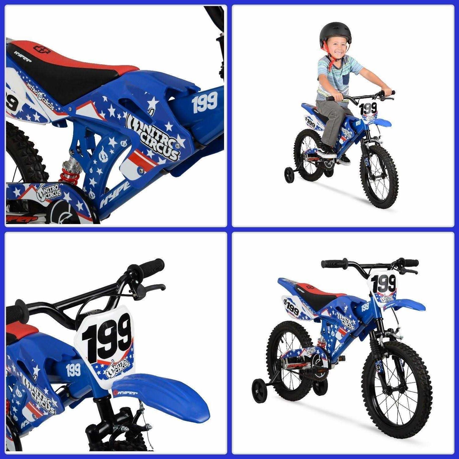 Hyper Bicycles 16 Nitro Circus Motobike for Kids - Sports Supplies Online Store