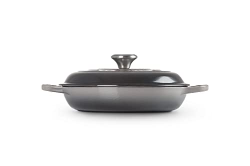 Le Creuset Enameled Cast Iron Signature Braiser, 3.5 qt., Marseille