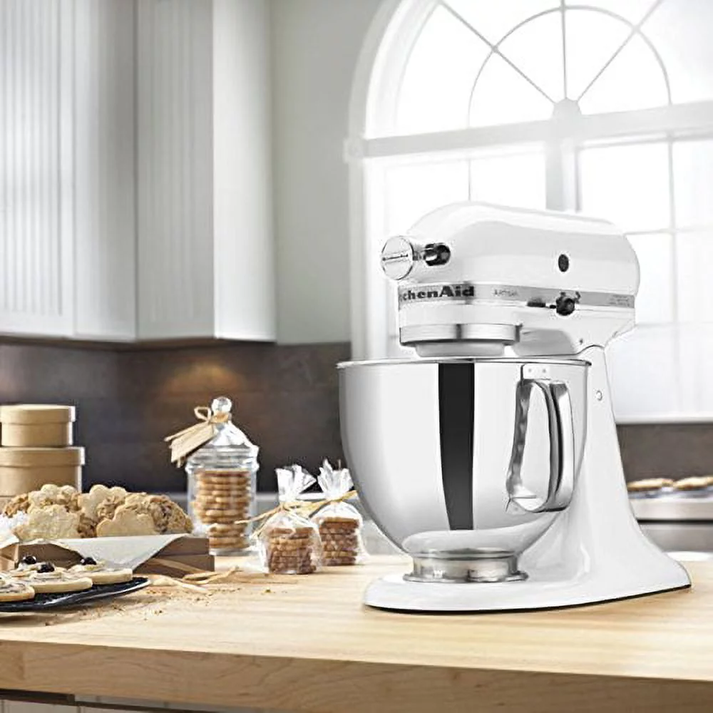KitchenAid KSM150PSWH  5-Qt. Stand Mixer - White (Used)