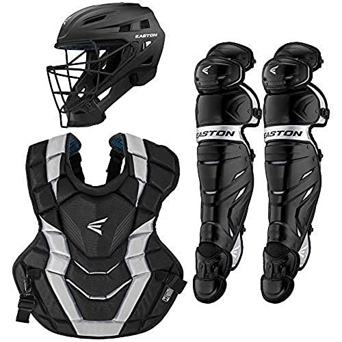 Easton | Elite X 2.0 Baseball Catcher's Equipment | Box Set | NOCSAE Approved | Youth/Intermediate/Adult | Multiple Colors