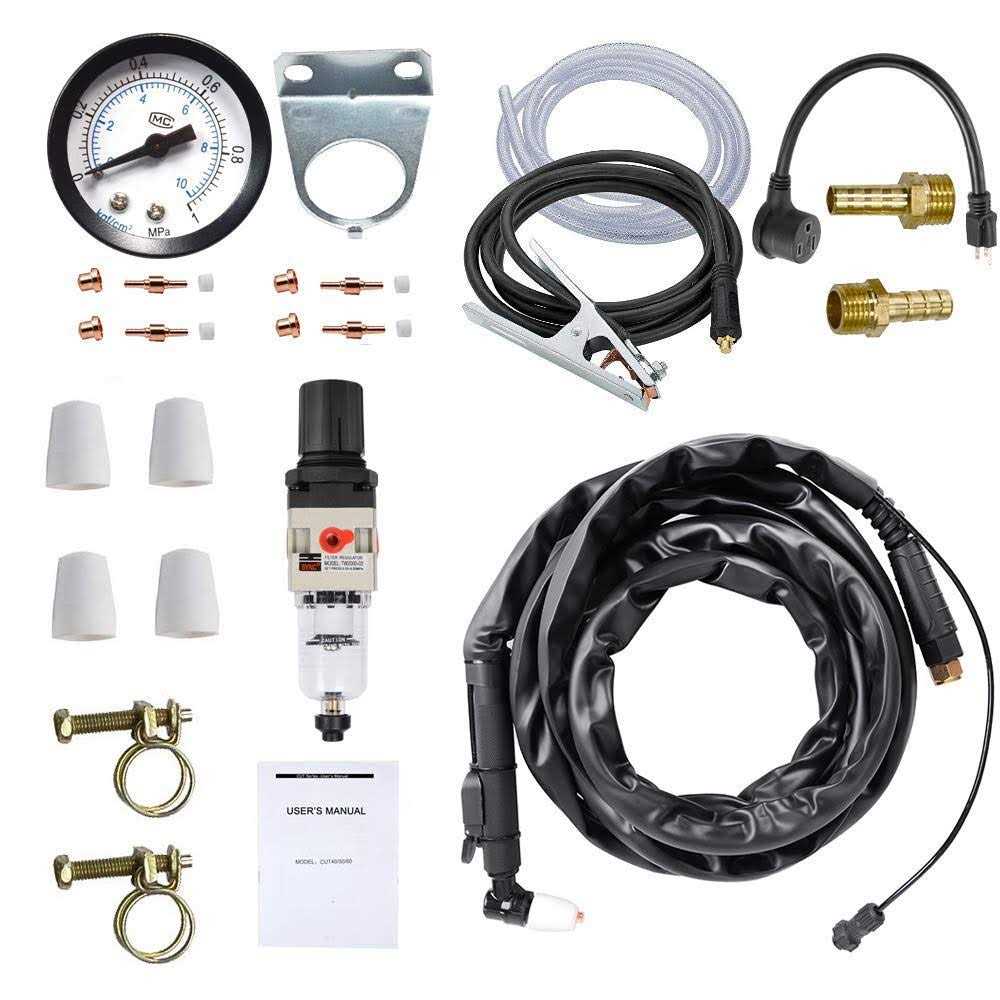 S7 Plasma Cutter Max Cutting Thickness 20MM 50A Inverter DC Inverter 110/220V Dual Voltage Cutting Machine with Free Accessories Easy Cutter
