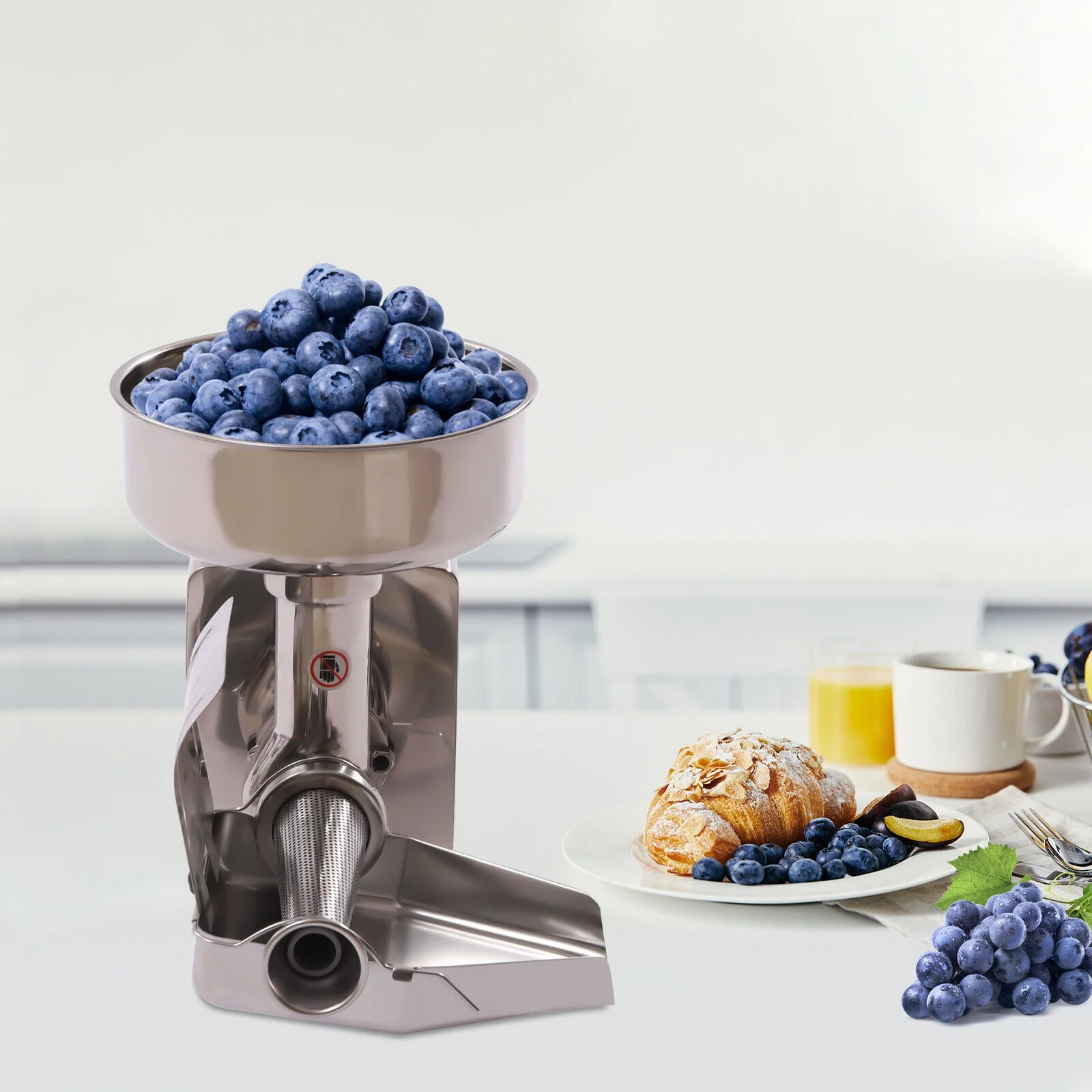 Tomato Milling Machine Electric Tomato Strainer Sauce Maker & Food Strainer 2in1