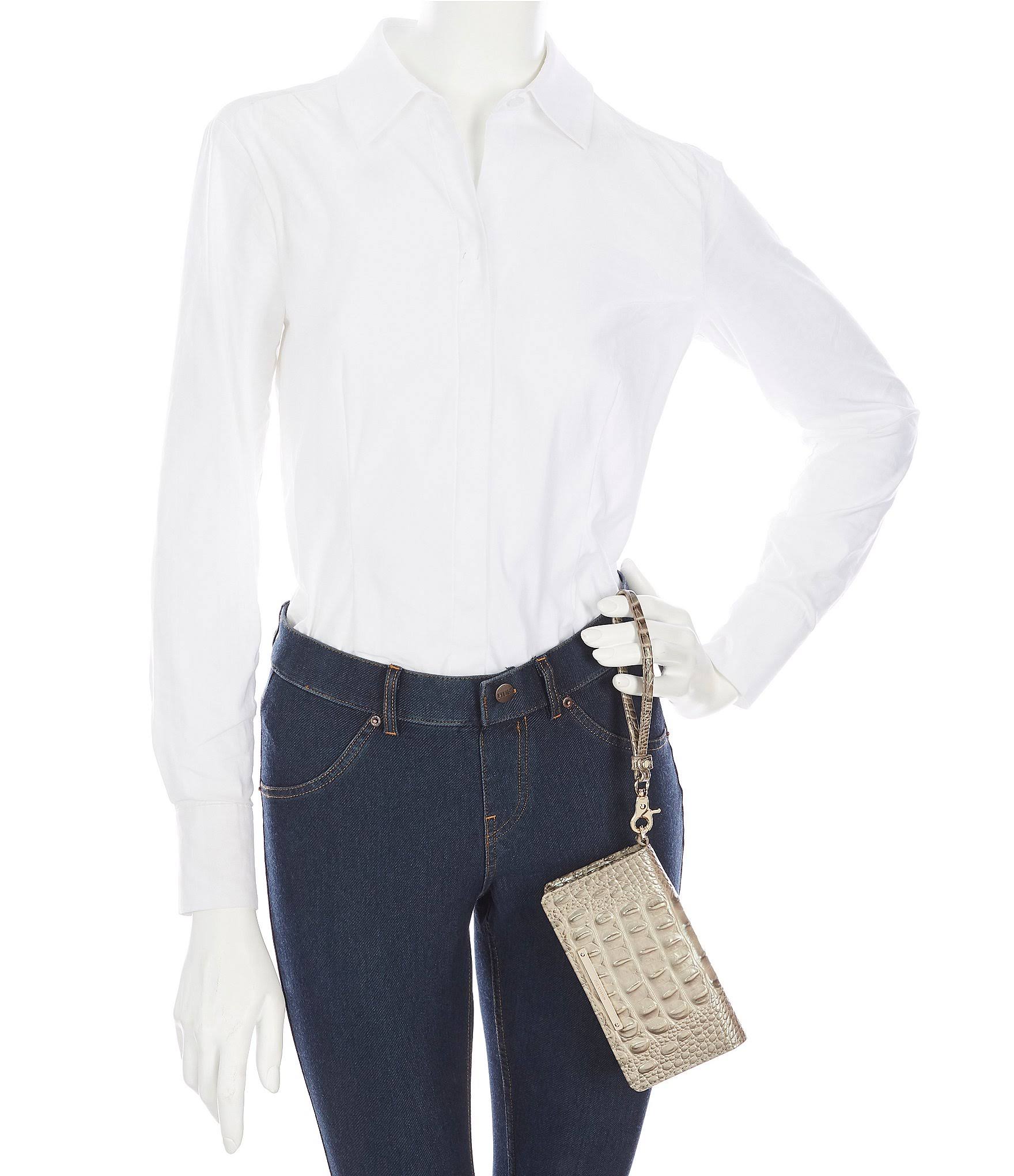Brahmin Pecan Melbourne Collection Debra Wristlet