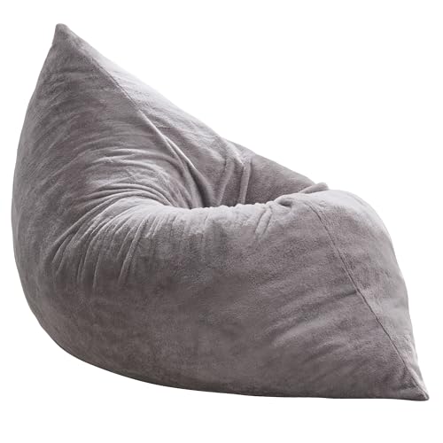 Hobestluk 3 in 1 Bean Bag Chair Giant Bean Bag Chairs Convertible Bean Bag Floor Cushion with Machine Washable Cover