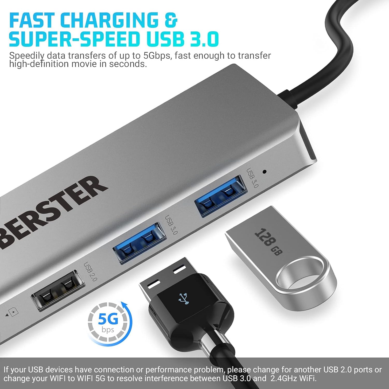 12-in-1 Triple Display Docking Station,OBERSTER USB C Hub Thunderbolt 3 USB C Adapter with Dual HDMI 4K,VGA,Ethernet,USB 3.0,USB 2.0,100W PD