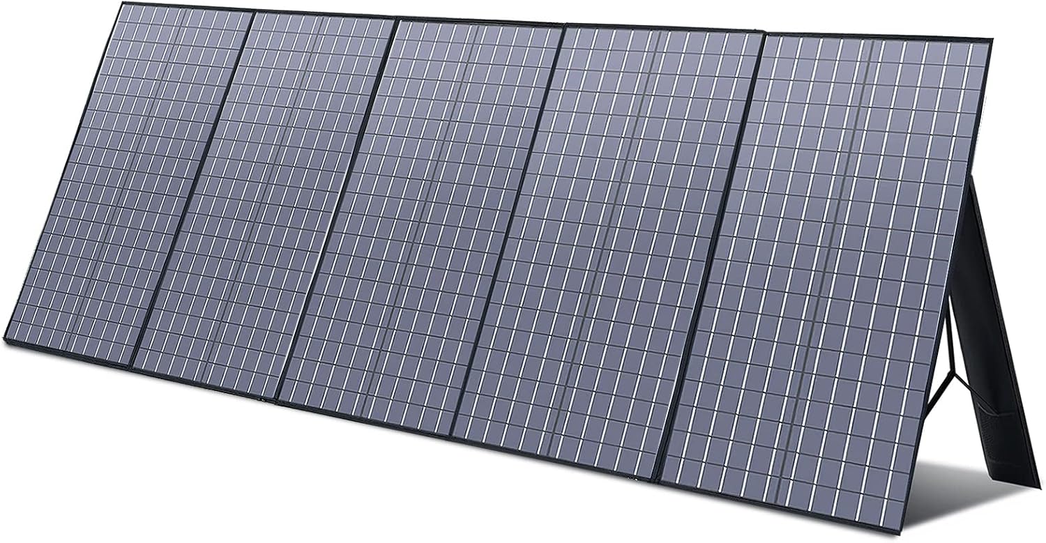 ALLPOWERS SP037 400W Portable Solar Panel Waterproof IP67 Foldable Solar Panel Kit with 37.4V Output Solar Charger for Outdoor Adventures Power