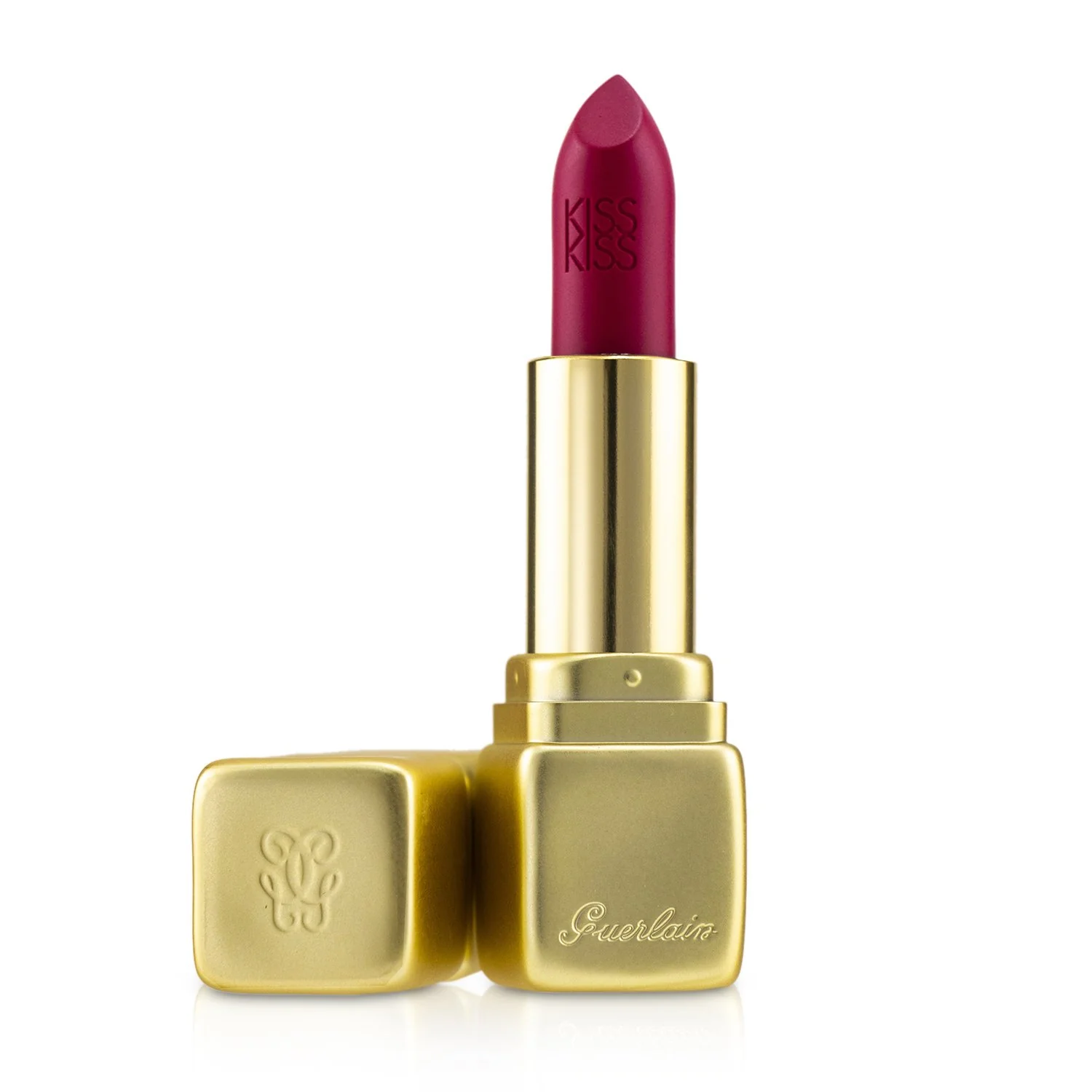 Guerlain KissKiss Matte Hydrating Matte Lip Colour - # M376 Daring Pink  3.5g/0.12oz