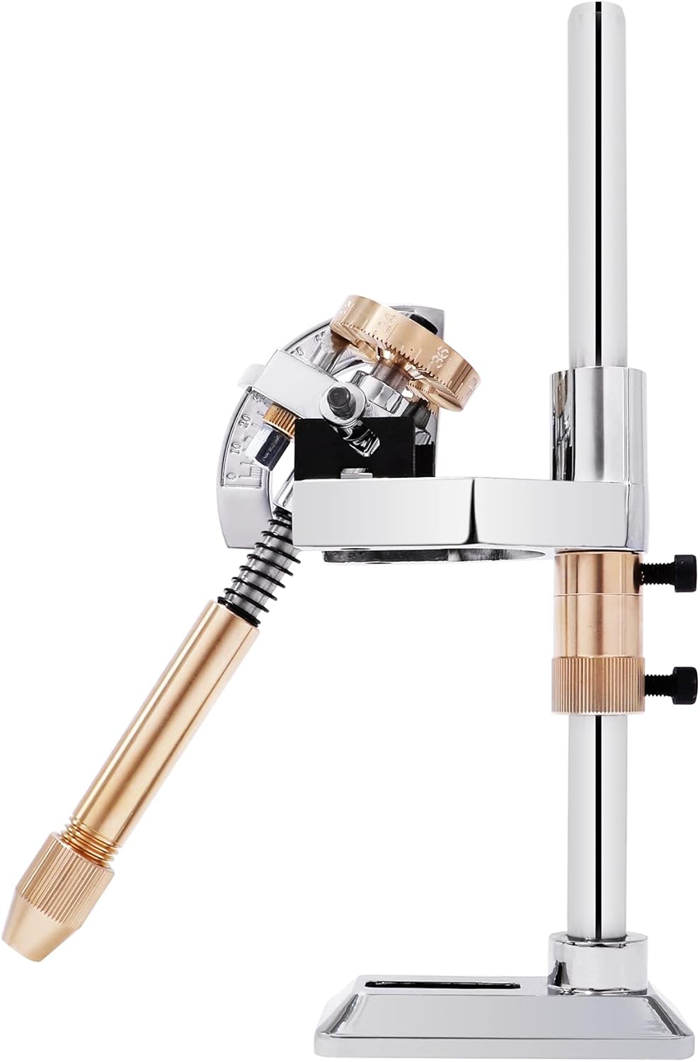 MXBAOHENG Jade Faceting Machine Gem Grinding Faceted Manipulator Jewel Angle Polisher Height Adjustable (96 scale)