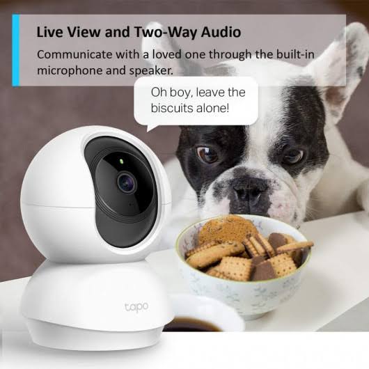 Tapo Pan/Tilt Home Security Wi-Fi Camera