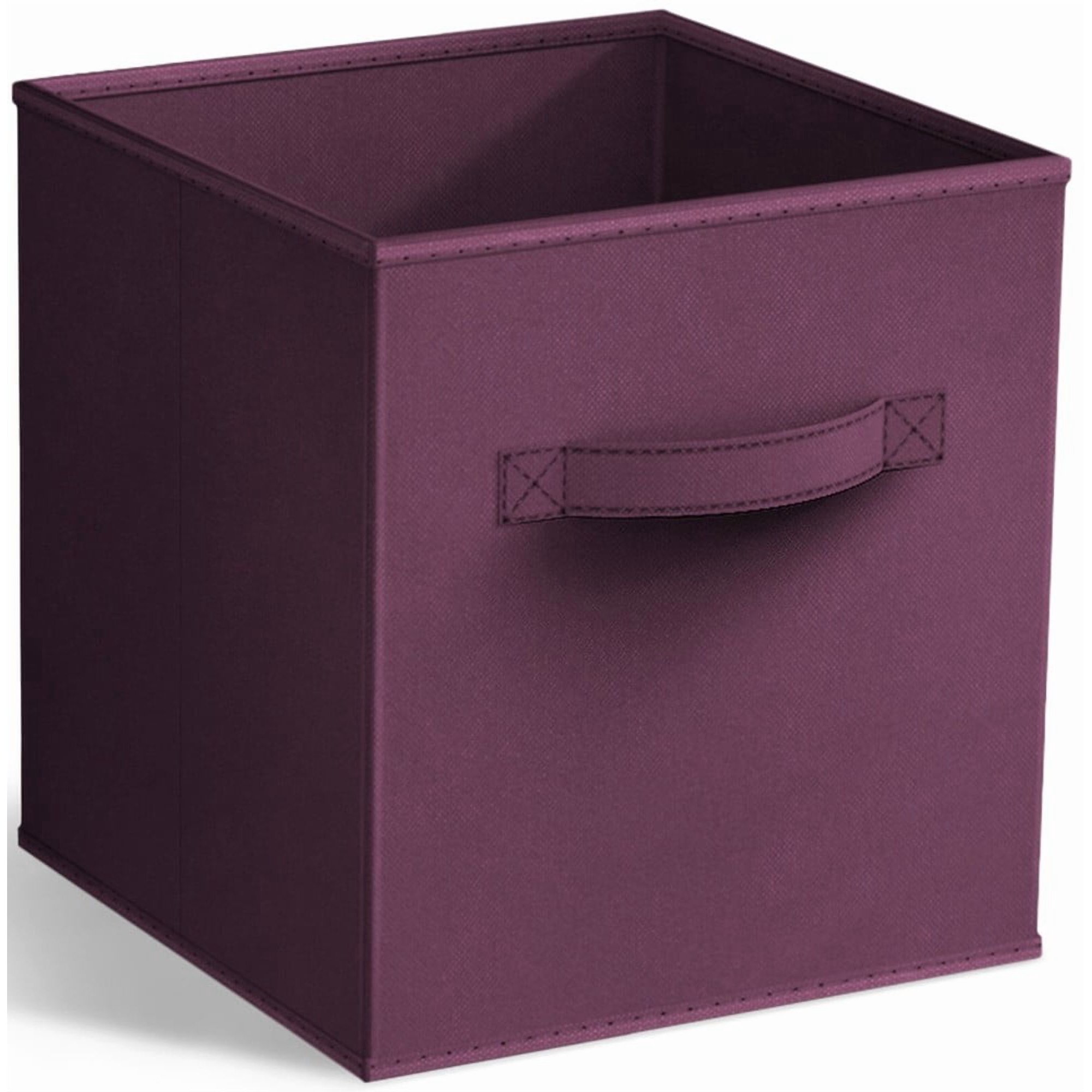 11Foldable Storage Cube Basket, 1-Pack Lightweight Bin Organizer 7 Colors for Bedroom, Living Room, Office, Kitchen