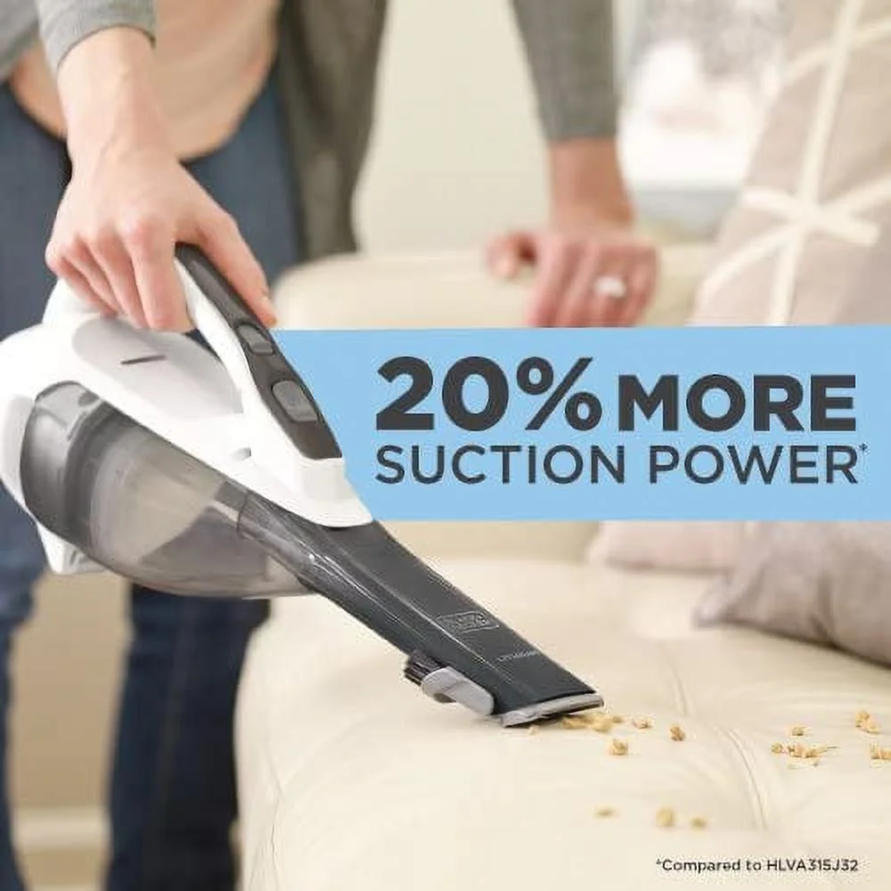 BLACK+DECKER Lithium Hand Vacuum (Ocean Blue), HLVA315J22