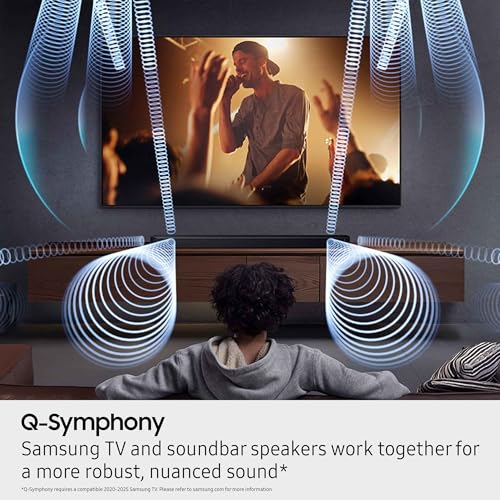 Samsung HW-S61D 5.0 Ch All-in-one Wireless Dolby Atmos Soundbar with 2 Year Amber Protection Plan (2024)