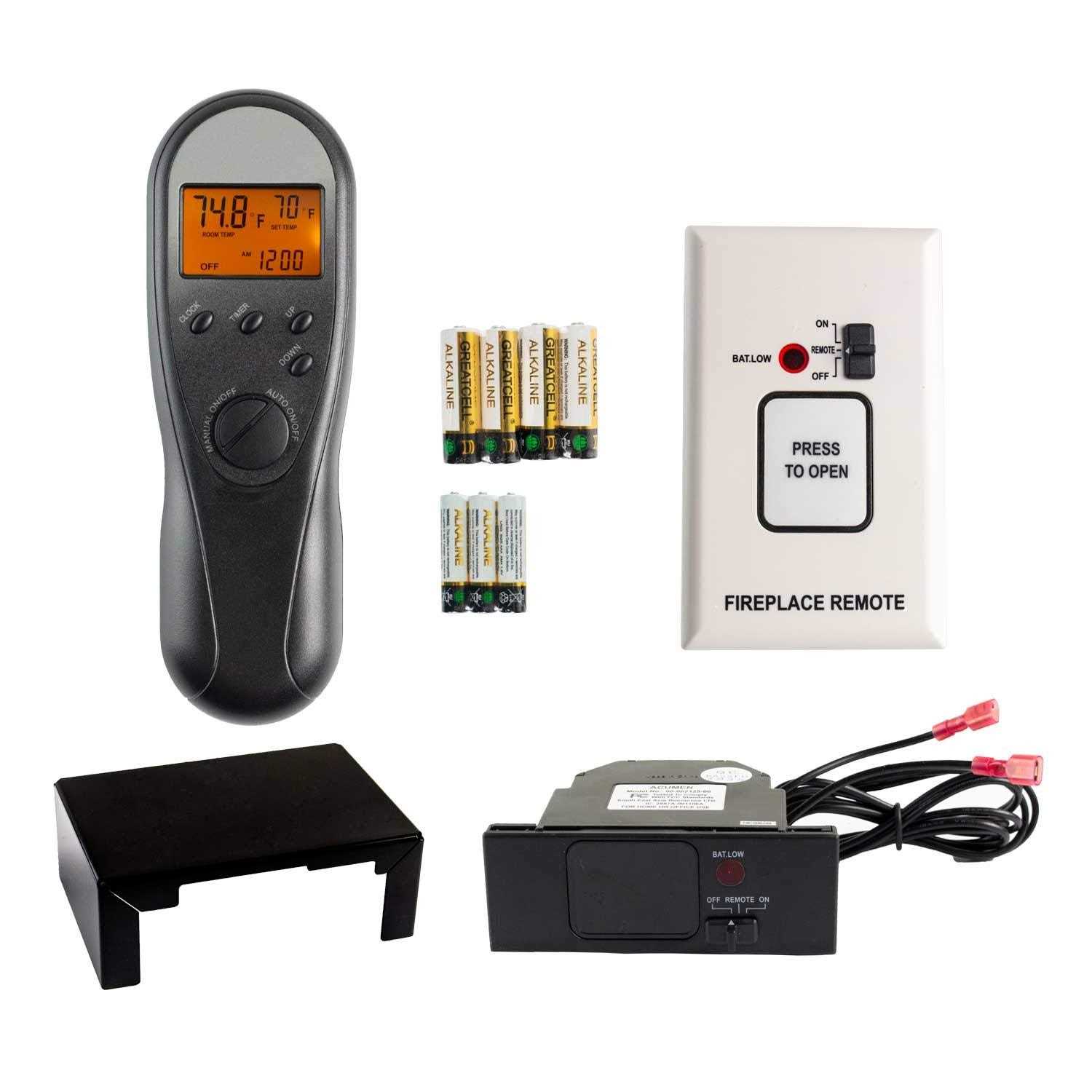 Acumen Timer/Thermostat Fireplace Remote Control - Shop Hardware Tools Online Store