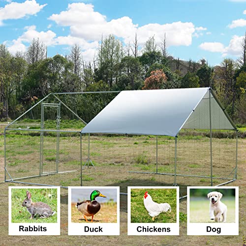 Large Metal Chicken Coop