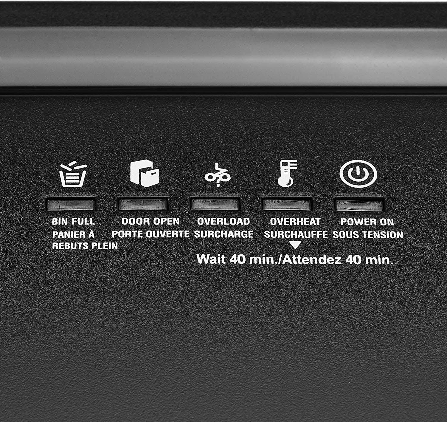 12-Sheet High-Security Micro-Cut Paper, CD, and Credit Card Shredder with Pullout Basket