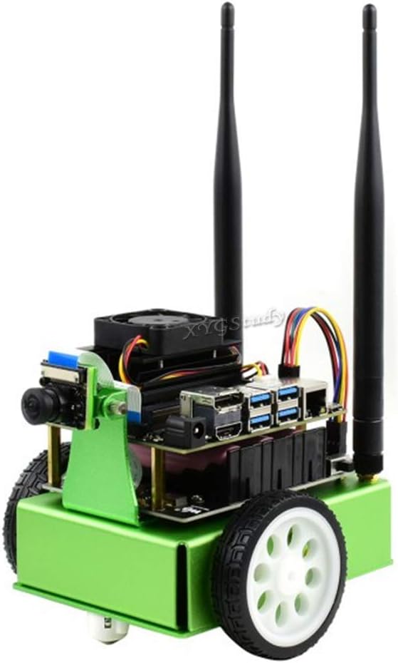 JetBot AI Kit Based on Jetson Nano to Build Smart AI-Based Robot JetBot with Front Camera Eye and ROS Nodes Code Dual Mode Wireless WiFi Bluetooth