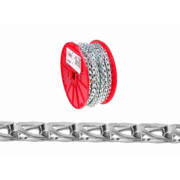 Campbell #25 Steel Sash Chain Zinc Plated 500ft per Reel T0892527N