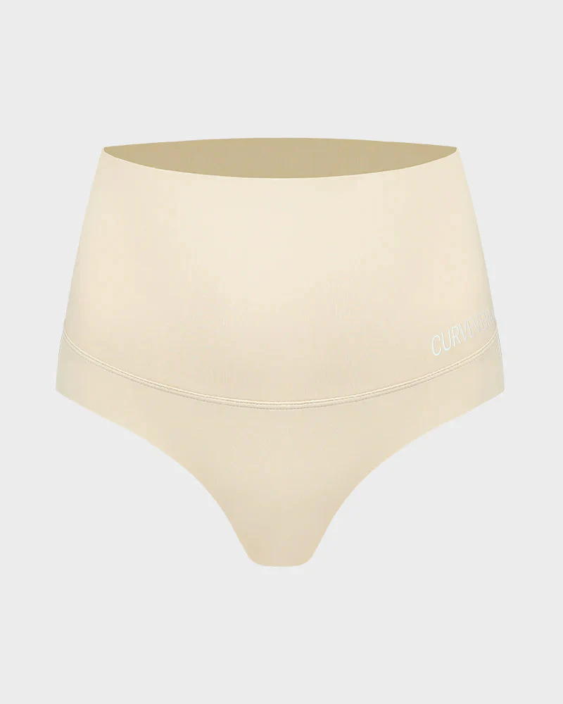 High-Rise Seamless Thong Panty(4 Pack)
