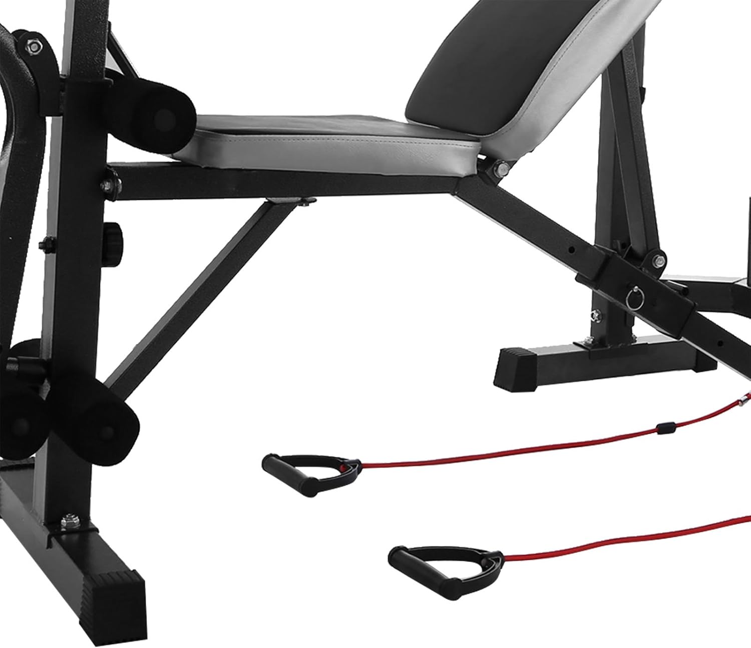 Happybuy Weight Bench 660LBS Weight Lifting Bench Weight Bench Adjustable Exercise Bench for Indoor Use Weight Bench Set with Leg Developer Workout