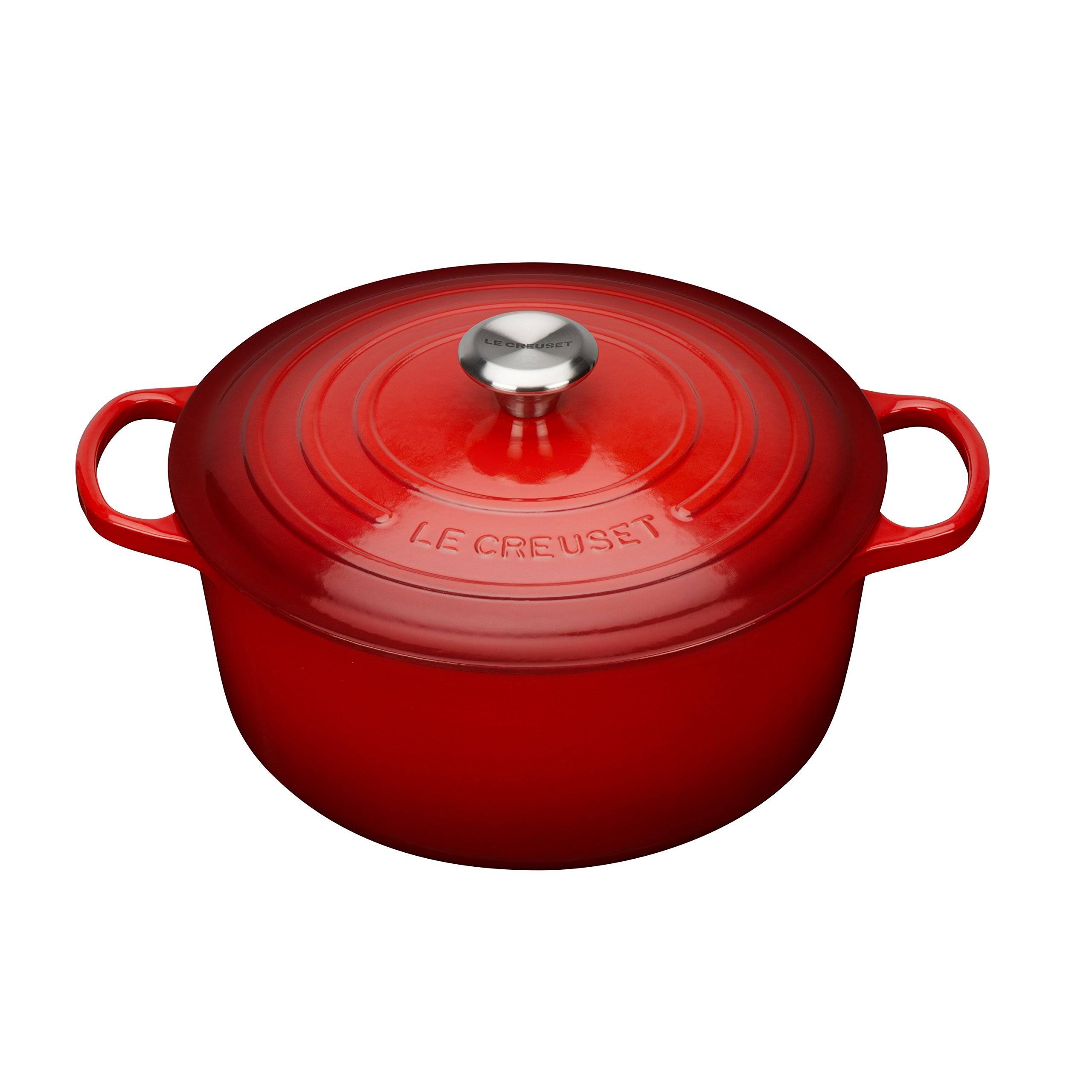 Le Creuset Round Casserole Cast Iron 20 cm Cerise