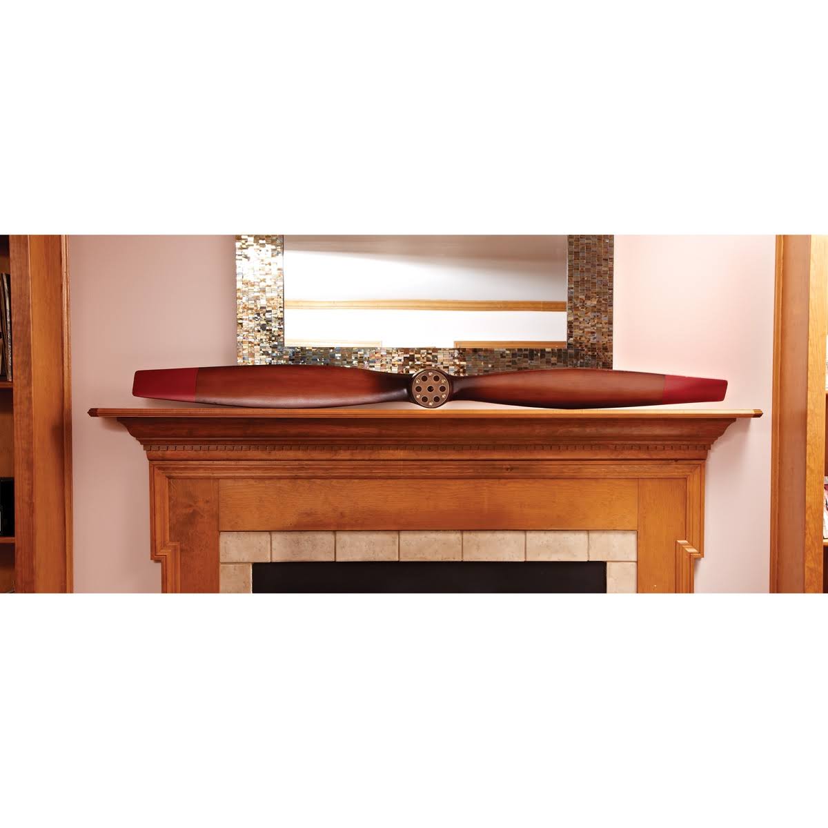 Sporty&s Classic Vintage Wooden Replica Display PROPELLER (6 ft.)