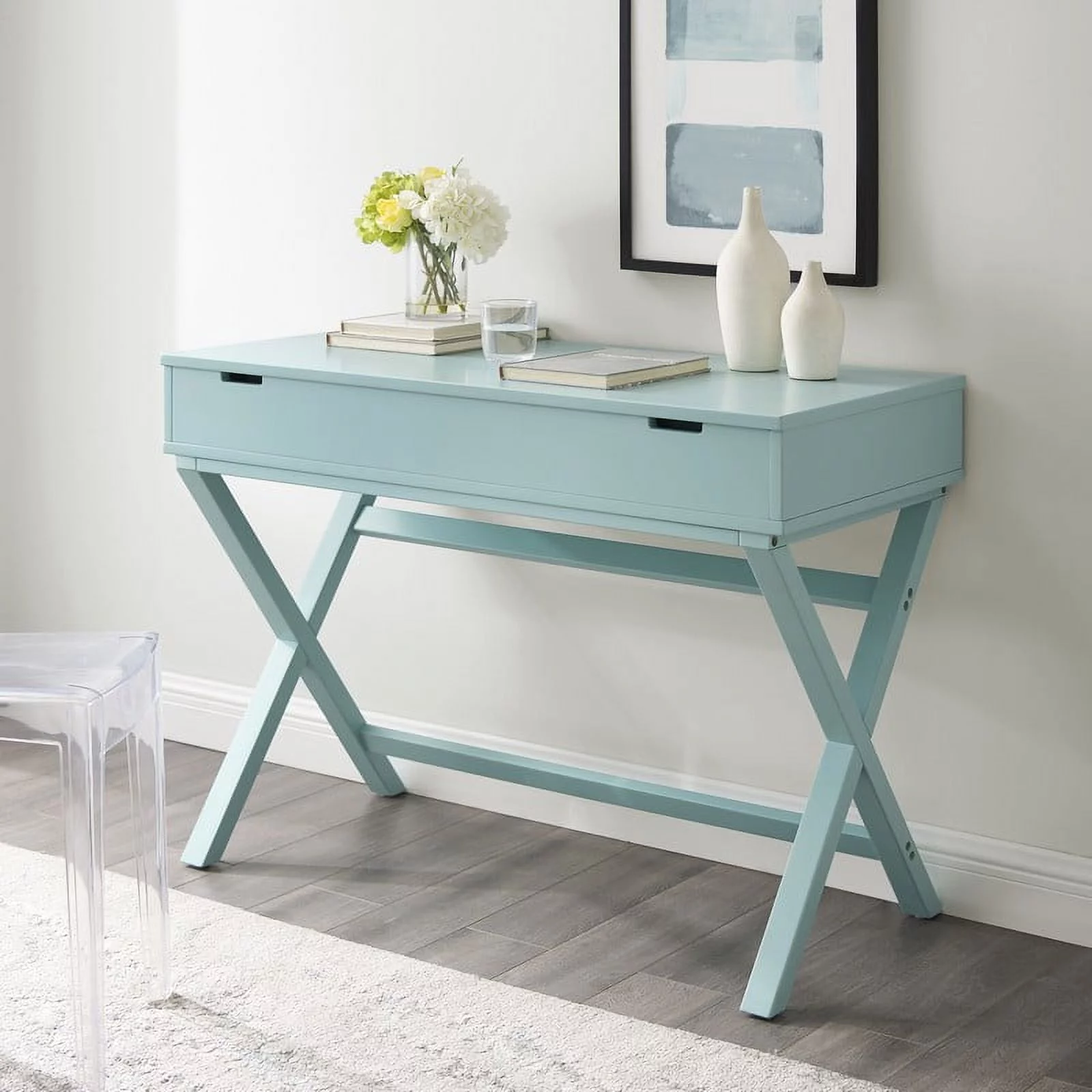 Linon Peggy Lift Top Stand Up Desk, Multiple Finishes
