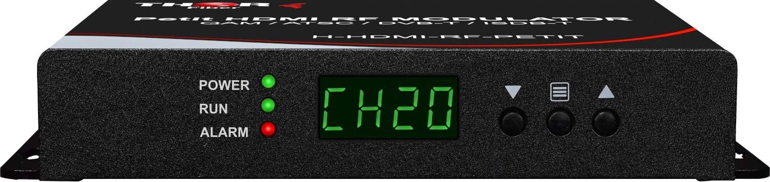 HDMI to Coax Modulator Send HDMI Video Source up 1080p to All TVs as HD CATV QAM or ATSC Channels