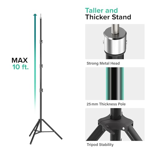 Julius Studio [Enhanced Heavy Duty] 30 x 10 ft. (W x H) Backdrop Stands