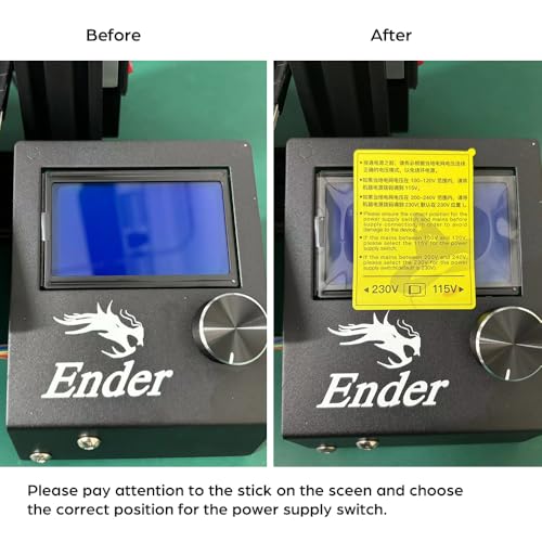 Official Creality Ender 3 3D Printer Fully Open Source with Resume Printing Function DIY Printers Build Volulme 8.66x8.66x9.84 inch