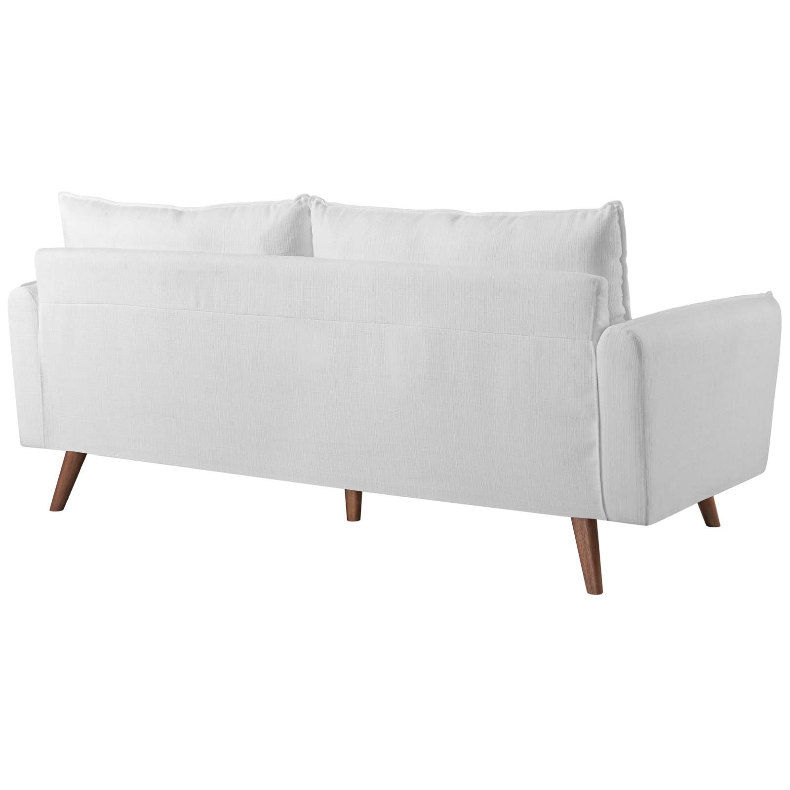 Modern Contemporary Urban Design Living Room Lounge Club Lobby Sofa, Fabric, White